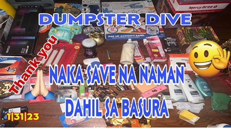 Dumpster Dive Naka Save Na Naman Nang Malaki Dahil Sa Basura Nila