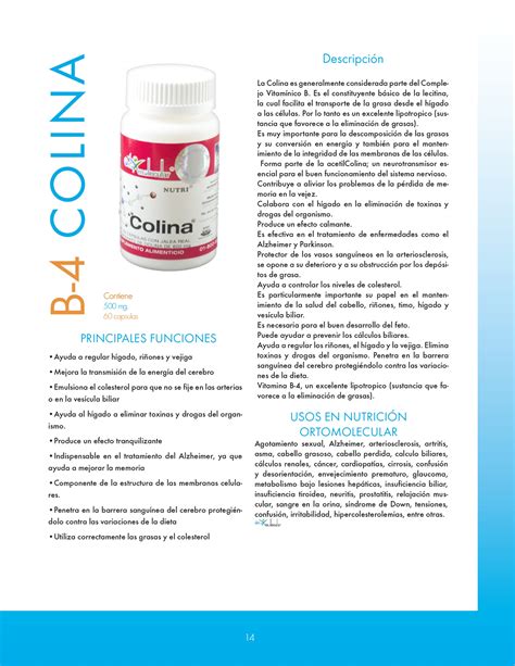 NUTRICIÓN ORTOMOLECULAR QUE ES Catalogo Ortomolecular