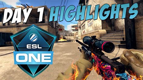 Cs Go Esl One Cologne Highlights Group Stage Day Youtube