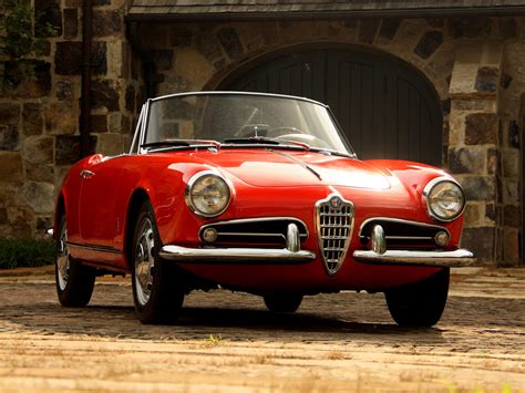 1956 Alfa Romeo Giulietta Spider Wallpapers