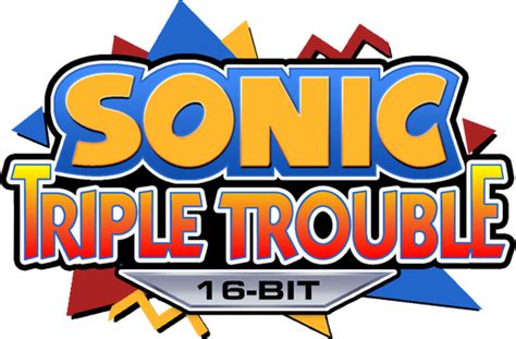 Logo For Sonic The Hedgehog Triple Trouble 16 Bit By GHbrine