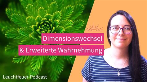 Dimensionswechsel So Erweitert Sich Deine Wahrnehmung Leuchtfeuer