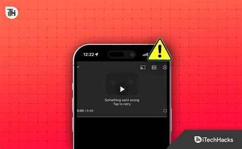 Fix Something Went Wrong Tap To Retry Youtube Error On Ios