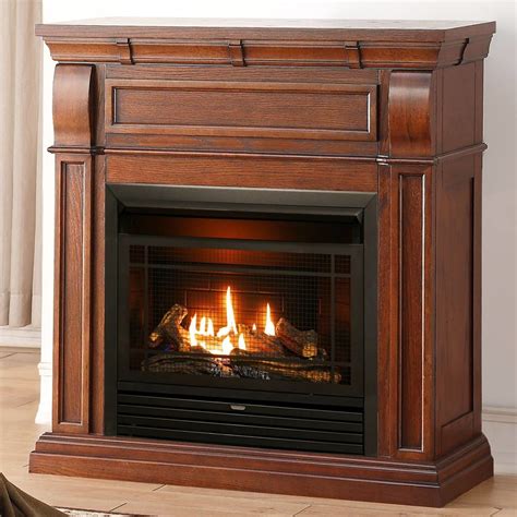 Duluth Forge Dual Fuel Ventless Gas Fireplace - 26,000 BTU, Remote ...