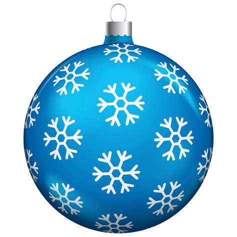 Blue Christmas Balls Decoration Isolated On White Background Png