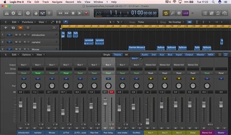 Arranging And Editing Sound Clips In Logic Pro Along With Using