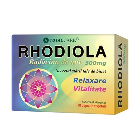 Rhodiola Mg Cps Cosmo Pharm Naturisti Ro