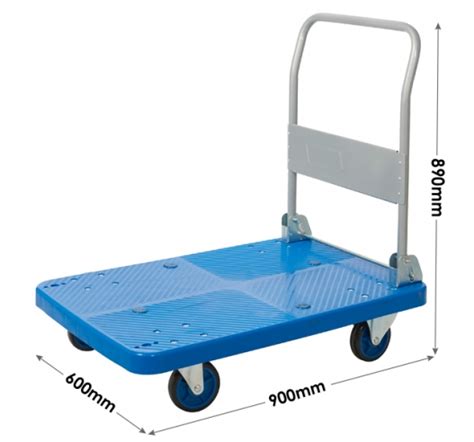 PPU91Y Proplaz Large Platform Trolley Load Capacity 300kg Plastor