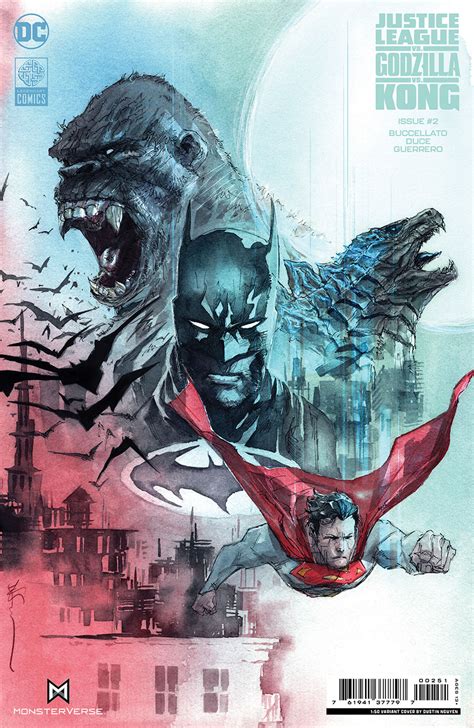 Justice League Vs Godzilla Vs Kong 2 Cover E Incentive Dustin Nguyen