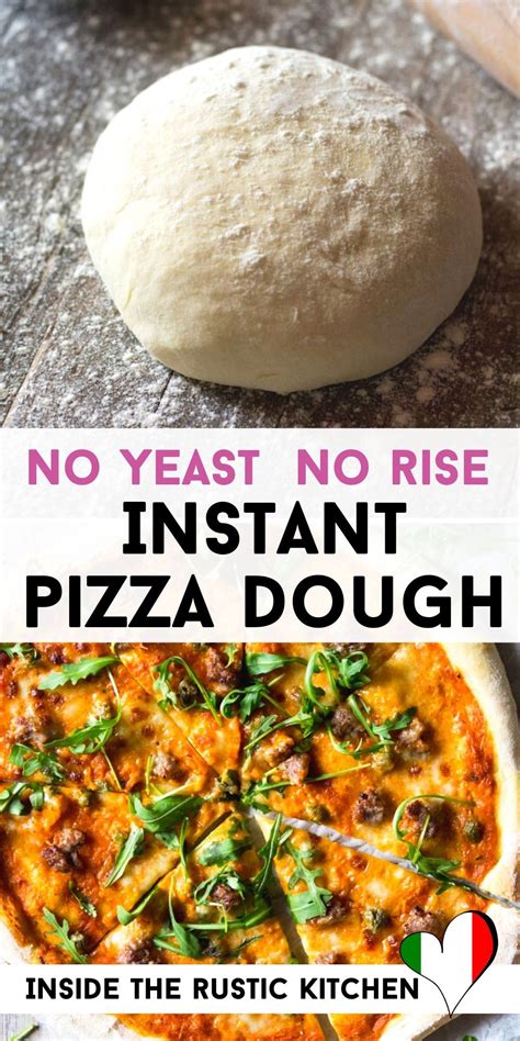 Simple Pizza Dough With Instant Yeast At Billy Jones Blog