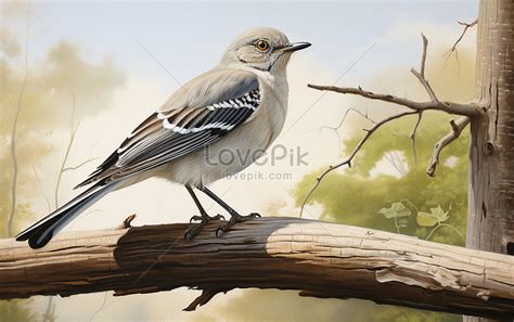 Mockingbird In Natural Environment Photo Picture And HD Photos | Free ...