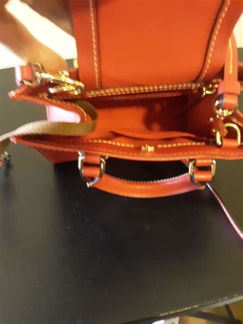 Dooney Bourke Red Mini Janine Satchel Ebay