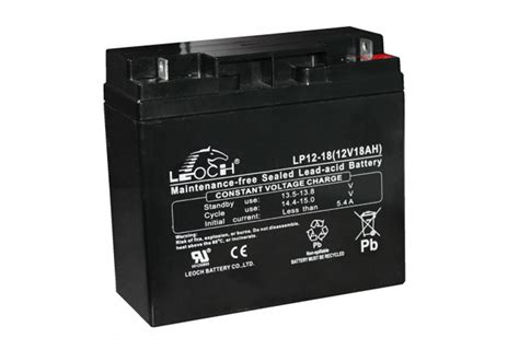 Leoch Lp12 18 12v 18ah Sealed Lead Acid Battery Discover Ict