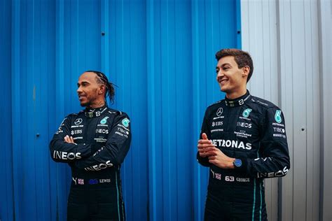 Lewis Hamilton George Russell Fits Like A Glove As New Mercedes