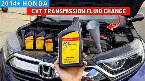 Honda Cvt Transmission Fluid Change Cr V Civic Accord Hr V