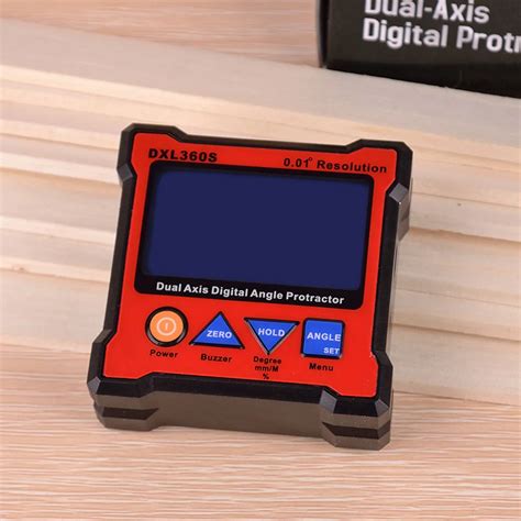 Dxl360s Dual Axis Angle Protractor Dumpy Level High Precision Dual Axis Level Gauge Diagnostic