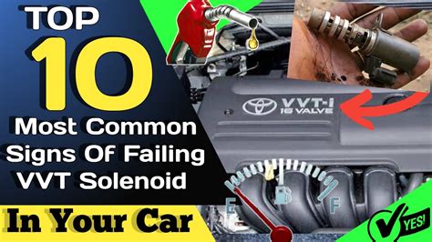 Vvt Solenoid Symptoms Symptoms Of Bad Vvt Solenoid YouTube