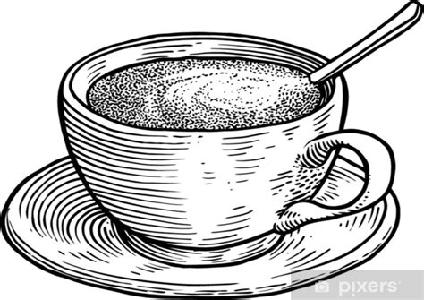 Line Drawing Coffee Cup At Explore Collection Of