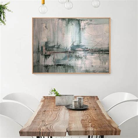 Dining Room Paintinglarge Abstract Wall Artlarge Oil - Etsy