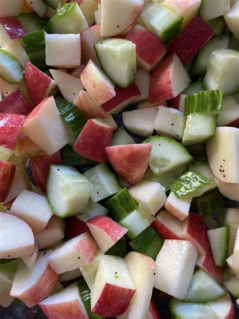 Cucumber Apple Salad – Melanie Cooks