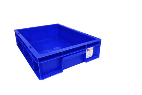 Rectangular Solid Box Storage Crate 43100 Blue Aristo Size 400mm X