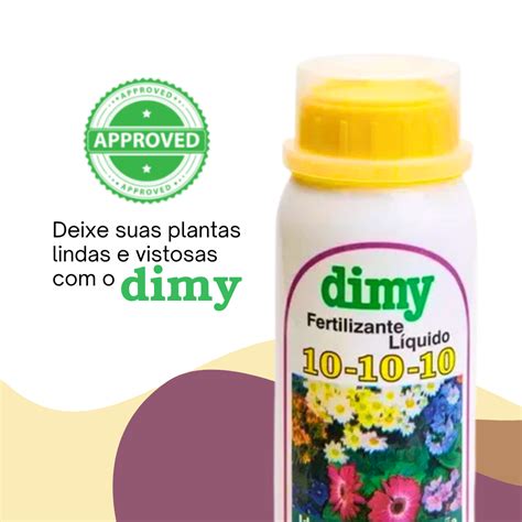 Como Usar O Adubo 10 10 10 - Adubo Fertilizante 10-10-10 500ml Dimy - Yuri Home Garden