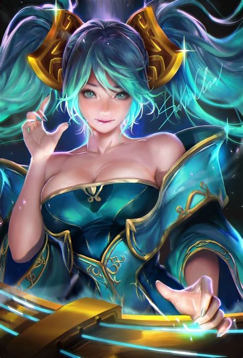 League Of Legends Sakimichan Ahri Sona Buvelle Akai Hentai