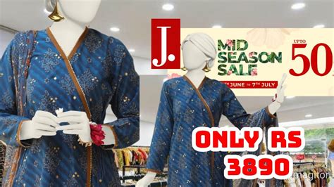 J Junaid Jamshed Summer Sale 2024 Junaid Jamshed Sale Collection