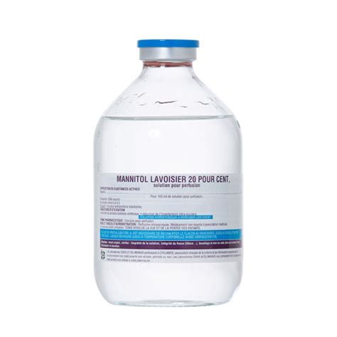 Mannitol 20 Flacon Injectable Lavoisier