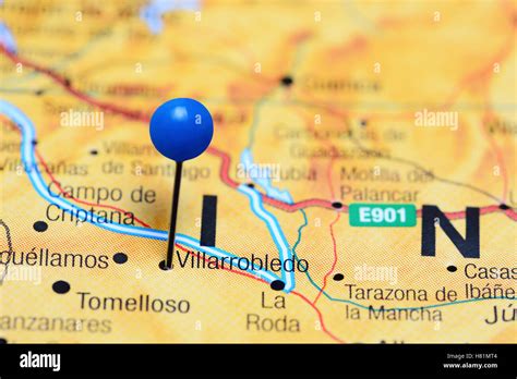 Villarrobledo map hi-res stock photography and images - Alamy