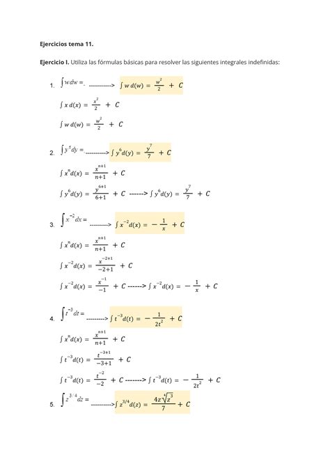 Ejercicios tema 11 Fundamentos Matemáticos Modulo 3 Ejercicios tema