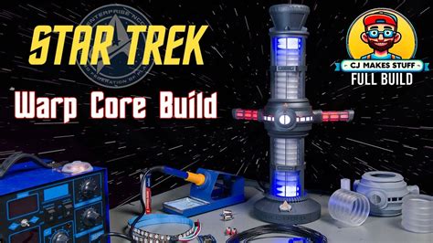 How I Brought The Enterprise D Warp Core To Life Full Build YouTube