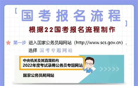 2023年国考报名流程及岗位报名注意事项哔哩哔哩bilibili