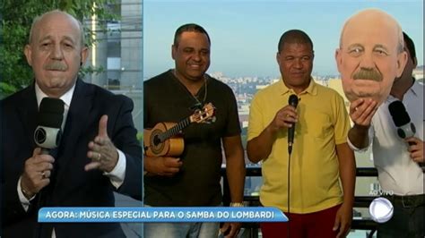 Renato Lombardi ganha samba especial no Balanço Geral YouTube