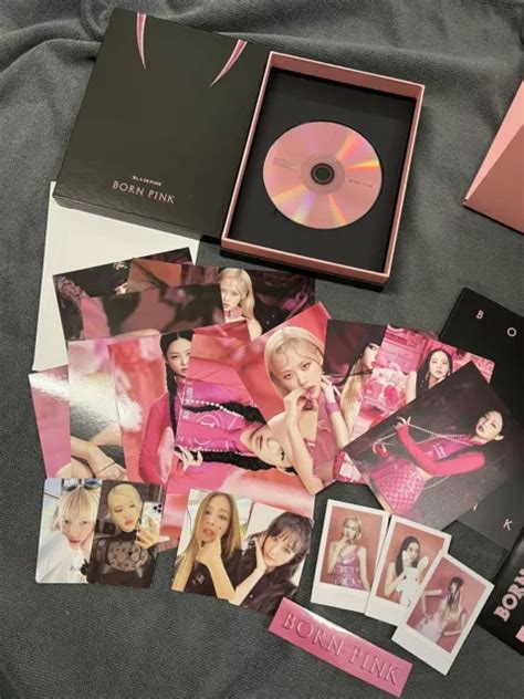 Blackpink Born Pink Album Box Set Limited Edition Pink Version Eur