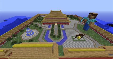 Chinese Town Minecraft Map