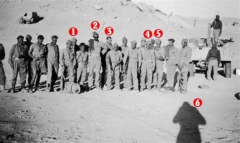 1941 Photograph Of Sas Shows The Originals Men Who Survived Operation