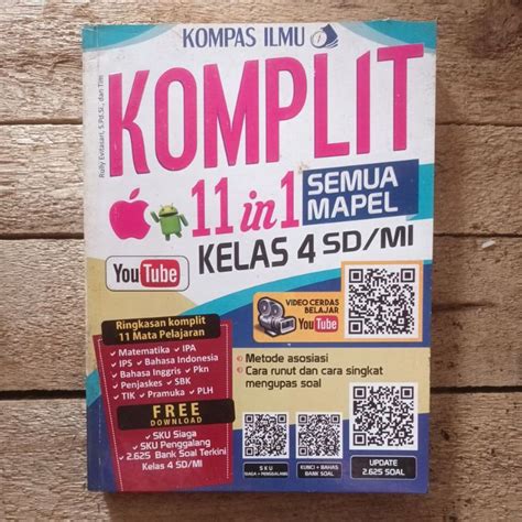 Jual Latihan Soal Komplit 11 In 1 Semua Mapel Sd Mi Kelas 4 Kompas Ilmu