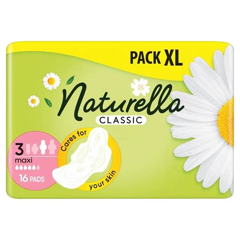 Naturella Classic Maxi Camomile Podpaski Ze Skrzyde Kami X Zakupy