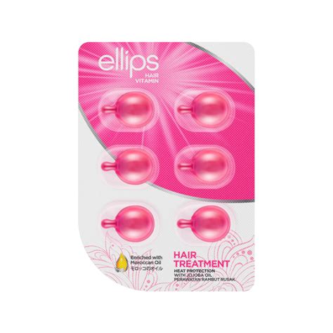 Ellips Hair Vitamin Treatment Capsules 6 With Jojoba Oil Bali Fresh