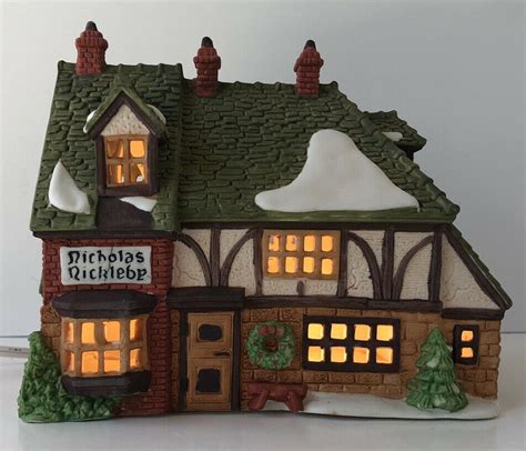 Dept 56 Heritage Dickens Village Series Nicholas Nickleby Cottage 5925 0 Etsy