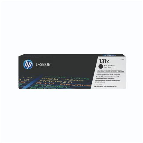 Color HP 131X High Yield Black Original LaserJet Toner Cartridge For