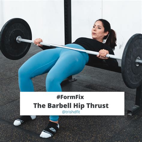 Three Tips For A More Powerful Hip Thurst Barbell Pilates With Trish