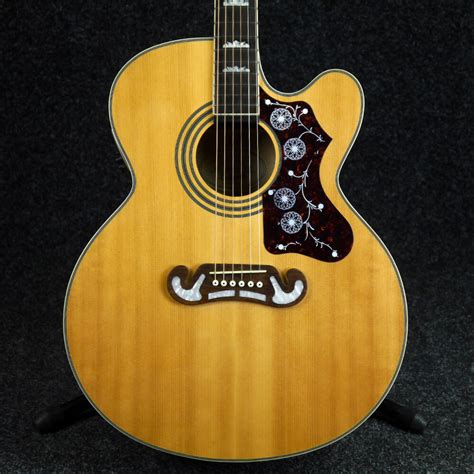 Epiphone Ej 200ce Electro Acoustic Natural 2nd Hand Rich Tone Music