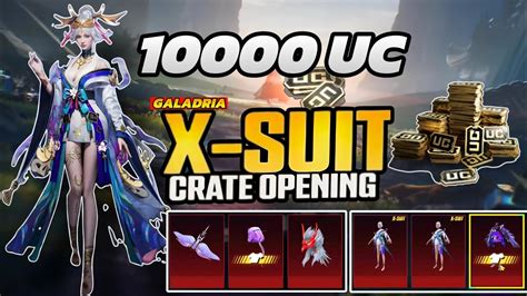 Uc New Galadria X Suit Crate Opening Bgmi Createopening