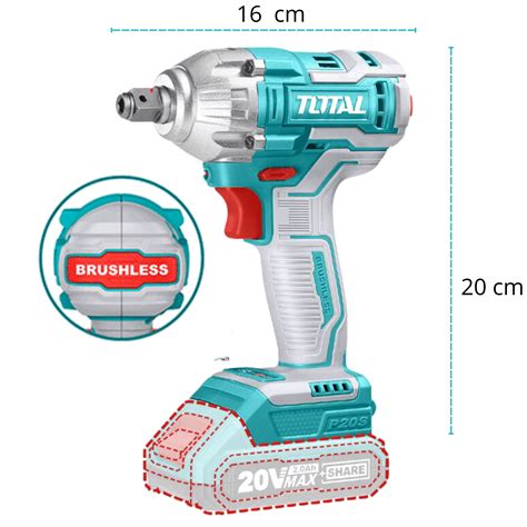 Ripley Combo Taladro Llave De Impacto V Total