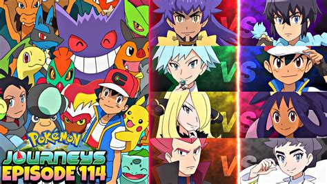 Ashs Old Pokémon Ash Vs Paul Masters 8 Matchups Revealed👀 Pokémon Journeys Episode 114