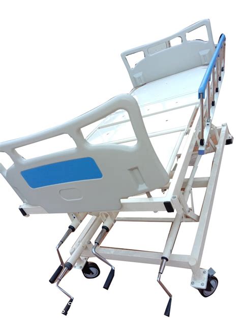 Standard Icu Cot Head End Foot End Abs With Aluminum Side Rails Mild