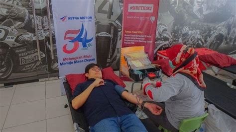 Astra Motor Aksi Donor Darah Serempak SatuTetesku Tribunbengkulu