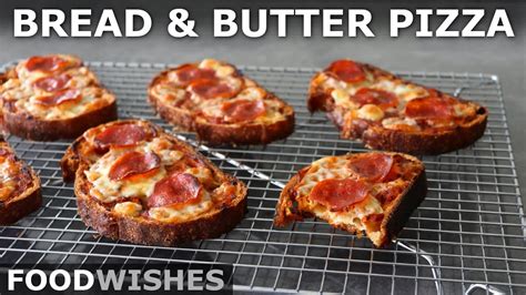 Bread And Butter Pizza No Dough Food Wishes Youtube